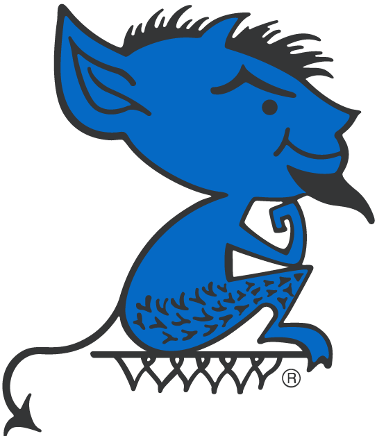 DePaul Blue Demons 1979-1998 Primary Logo vinyl decal